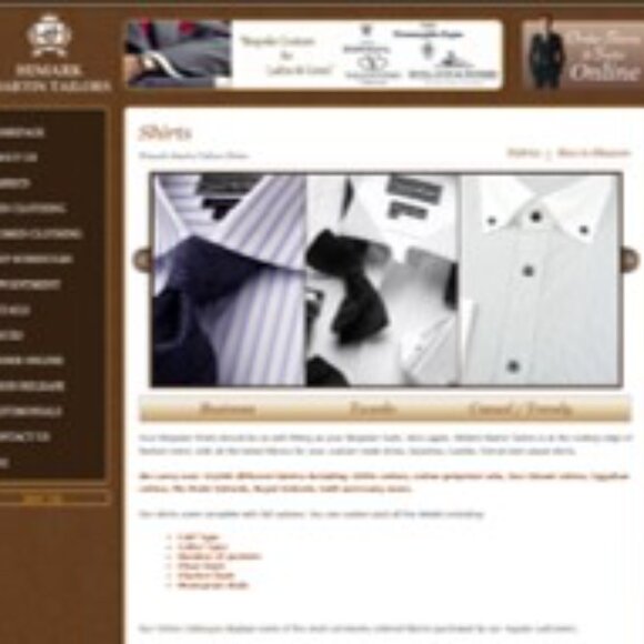 Hand Tailored Shirt by Himark Martin Tailors of Hong Kong - Picture 10 of 10